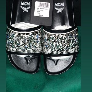 MCM slides Swavorski crystal slide
